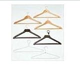 Gaychrome Wood Mini Hook Clothes Hangers - Pack of 100