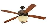 Monte Carlo 5OR52RBD - Monte Carlo Ornate Elite Ceiling Fan - Roman Bronze