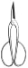 Dallas Bonsai Garden's 7 3/4 Inch, Japanese Hand Forged Stainless Steel Long Handle Shear.
