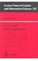 H.. Control and Its Applications (Lecture Notes in Control and Information Sciences)