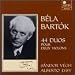 Search : Bartok: 44 Violin Duos