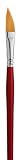 Pebeo Iris Dagger Stripper No.10 Brush, Yellow Polyamide Fibers, 9.7mm