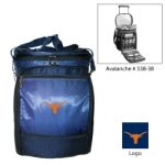 Texas Longhorns NCAA Avalanche Picnic Cooler on Wheels (Navy) (Embroidered Logo)