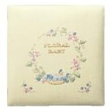 アーデント　アルバム（フローラルベイビー）　アイボリー　AT141060　刺繍名入れ無料（可）の画像