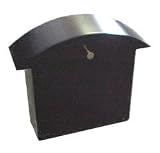 Monet Wall Mount Mailbox - Black Finish