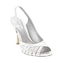 Nine West Bridal Dyeables Silk Have Love 5 Slingback Strappy Sandals Wedding Prom Pageant Quinceanera Graduation Debutante Ball