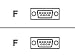 AXIS - Null modem cable - DB-9 (F) - DB-9 (F) - 1.8 m