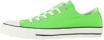 Converse Chuck Taylor All Star Lo Top Neon Green Canvas Shoes men's 4/ women's 6