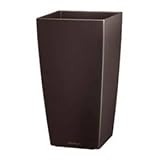 Cubico 50 Planter - 20x20x37 - Clearance -Silver