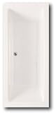 Zen 1700 x 750 Double Ended Square Bath