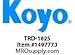 Koyo Bearing TRD-1625 NEEDLE ROLLER BEARING THRUST WASHER (Pack Of 13)