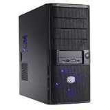Cooler Master Elite 335 - Mid tower - ATX - no power supply ( ATX / PS/2 ) - black - USB/Audio