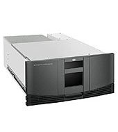 HP StorageWorks MSL6030 - Tape library - 6 TB / 12 TB - slots: 30 - LTO Ultrium ( 200 GB / 400 GB ) x 1 - Ultrium 2 - max drives: 2 - SCSI LVD - rack-mountable - 5U