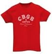 CBGB - Classic Logo - Wine Vintage T-shirt