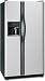 Frigidaire FRS6HR5JMB 26.0 cu. ft. Side by Side Refrigerator with 3 Glass Shelves, 1 Humidity Controlled Crisper and External 4 Button Ice/Water Dispenser: Silver Mist