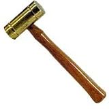 Brass Hammer w/ Hickory Handle - 24 Oz