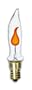 Westinghouse 03661 - 3CA51/2FLK/CB/DECOR - 3 Watt Flicker Flame DecorLite Decorative Light Bulb, Candelabra Base
