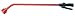 Dramm 12801 Touch-N-Flow Premium Rain Watering Wand 30-Inch Length - Red