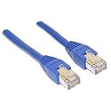 5m CAT 6 Netzwerkkabel; 2xRJ45 St.; PIMF + geflechtgeschirmt 5 m