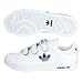 adidas Stan Trefoil Comfort Trainers - White/New Navy/White - Kids - UK Size 4 Junior Image
