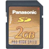 Panasonic 2GB SD Memory Card with up to 20MB/s (up to 133x) writing speed