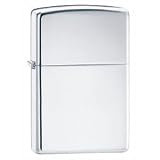 Zippo High Polish Chrome Finish Lighter - Regular, Pure Series