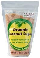 Coconut World 100% Organic Coconut Sugar -- 16 oz