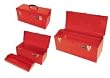 20 inch Excel Portable Metal Tool Box with Tote and Tray