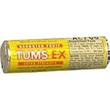 Tums E-X Chewable Tablets, Assorted Fruit - 12 Rolls (Each Roll 12 Tablets