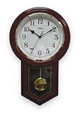 buy cheap price Dakota Designs 2CHZ6 Pendulum Clock, Analog, Red Wood