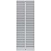 Pyramid Technologies Badge Rack, 40 Pockets, 8-1/4