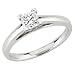 1/4 ct. Princess Cut Diamond Solitaire