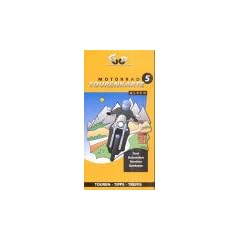 Motorradtourenkarte Alpen. Tl.5, Tirol, Dolomiten, Trentino, Gardasee