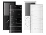 Belkin Ipod Nano 4G Silicon sleeve, textured, black and white, 2 pack