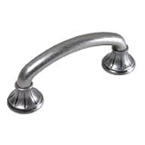 Top Knobs Edwardian Collection M962 Pull 3' CC in Antique Pewter