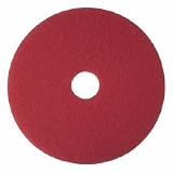 3M COMMERCIAL 08395 20 RED Buff FLR Pad (5 pack)