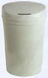 UZO1 PLASTIC TOUCHLESS TRASHCAN WITH AUTOMATIC OPENING LID (8.0 Gallon Capacity)