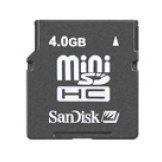 Sandisk MiniSDHC Capacity SDSDM 4096 SDSDM 512 A10M