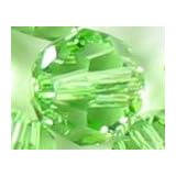 (10) 6mm PERIDOT SWAROVSKI 5000 Crystal Beads ~ Swarovski