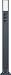 Gira 135328 Energies&auml;ule H&ouml;he 1600mm, Lichtelement, 3 Leereinheiten anthrazit