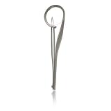 Rubis Pointed Tweezer With Magnifier Stainless steel - #152 - 3 3/4