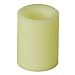 Pillar Wax Flameless Candle Ivory 83(Ø)x102(h)mm – battery operated real wax candles which offer a safer, cheaper alternative to real candles!