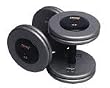 Gray Pro Style 105-150 lb. Dumbbells