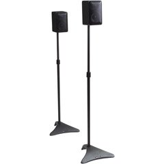 Atlantic&nbsp;77305018 Satellite Speaker Stands (pair) -Black Matte