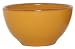 Terracotta Glazed Pottery Dark Wheat Yellow Cereal Bowl 5.5"D Set / 2