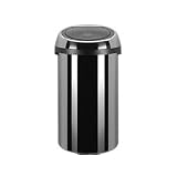 Brabantia 3121-68 Stainless Steel Trash Can 13-gal. by Brabanita
