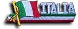Italy - Country Flag Patches