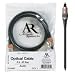 Aucostic Research PR180BP 3ft Digital Audio Cable Toslink Optical Connector Pro Series Ii Poly Bag Custom Instal