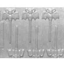 Bat Pop Hard Candy Molds by