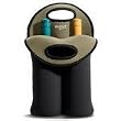 Built Ny Black Double Wine Bottle Tote